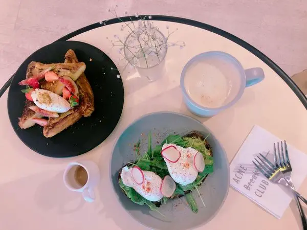捷運西門站✿acme breakfast club✿藏身在公寓三樓的人氣早午餐~不論是酸麵包或是甜脆法式吐司都迷人!