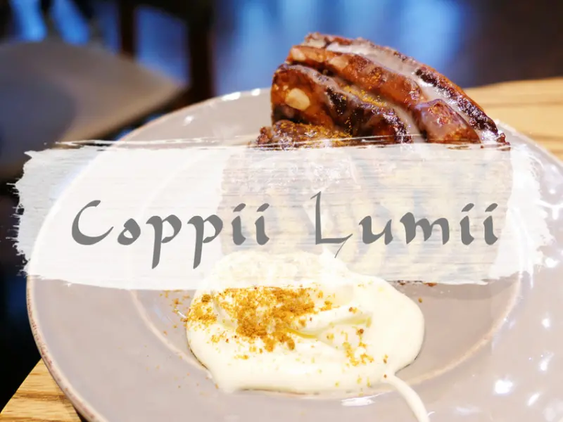 FOOD｜台北中山—Coppii Lumii living coffee 冉冉生活｜在咖啡香中享用香濃扎實肉桂捲｜中山國中站、榮星花園、龍江路