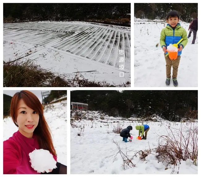 武陵農場景點 ▶ 思源埡口 ▶ 與雪景意外的美好相遇 台7甲線的浪漫積雪 宛如北國風情～好美！