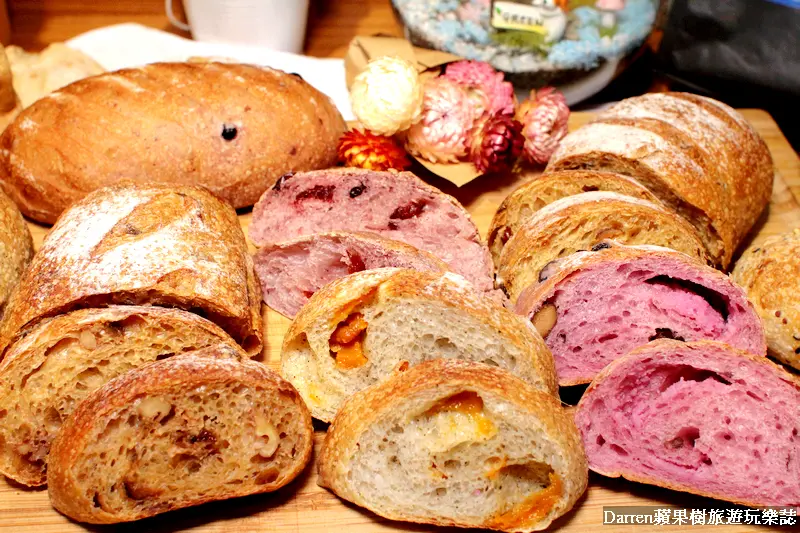 『林口麵包店推薦』52麵包坊bakery/自製酵種天然發酵Q彈軟歐麵包/林口必吃歐式軟麵包店 - Darren蘋果樹旅遊玩樂誌