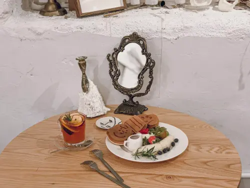 :sansan /中山站咖啡廳/ 走進屋子裡 House go in 韓系下午茶來場優雅的姐妹聚會