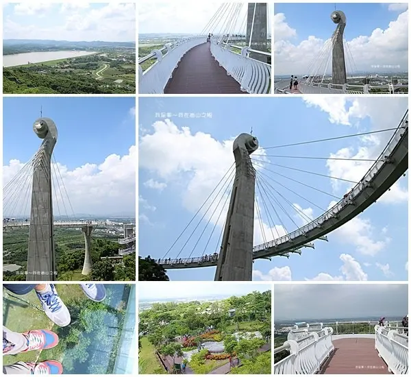 『高雄。崗山之眼天空廊道』～俯瞰阿公店水庫／交通資訊／大高雄美景