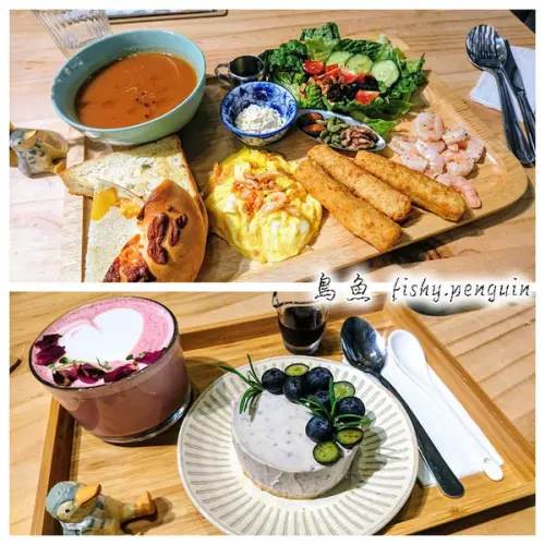 一種屬於女孩子的心動感！ 粉色玫瑰與湛藍莓果的午茶時刻～鳥魚 fishy.penguin
