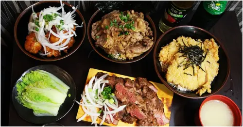 川牛木石亭 X 川牛ろぐ亭 超大份量的平價丼飯 邪惡的深夜食堂 外送平台直接送到家