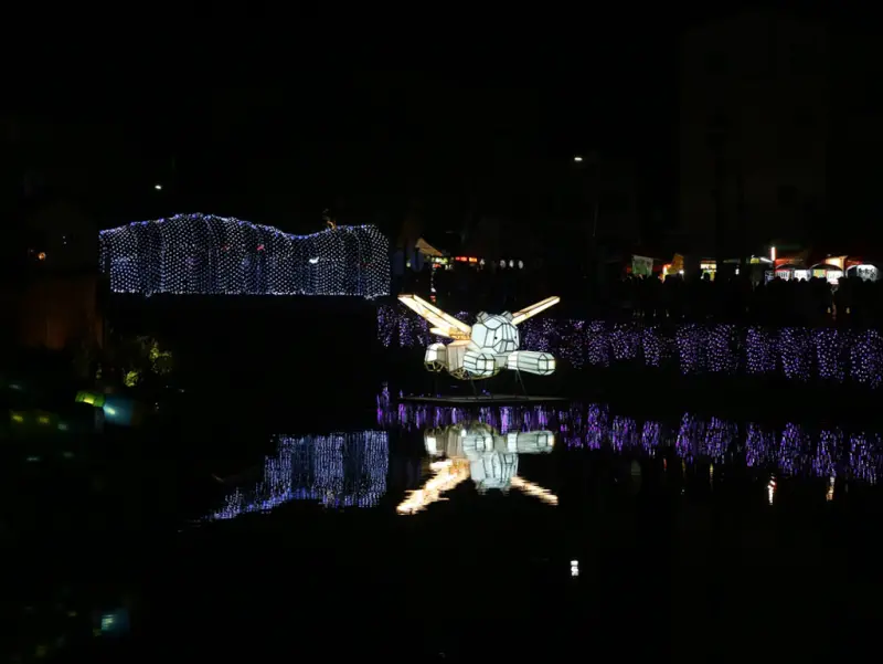 【台南鹽水】2018月津港燈節 元宵賞燈最浪漫的事 相約 水岸美麗夜景