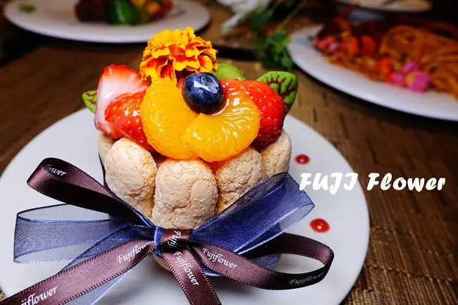 松菸義法餐廳 ▶ Fujiflower義法料理 ▶ 浪漫花草氛圍花藝餐廳 以花入菜 #信義區約會、聚餐餐廳 #捷運市政府站