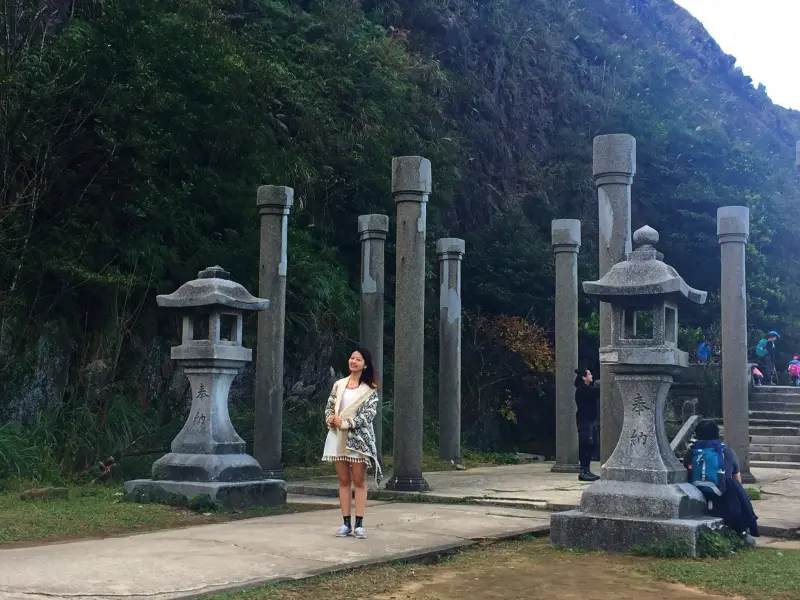 新北｜瑞芳慢旅 × 金瓜石神社，與天空最近的距離下遠眺金瓜石全貌