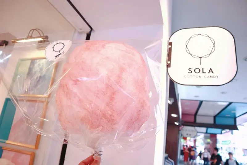 SOLA日式棉花糖：軟綿綿的雲朵有著甜蜜的香氣 /IG打卡美食