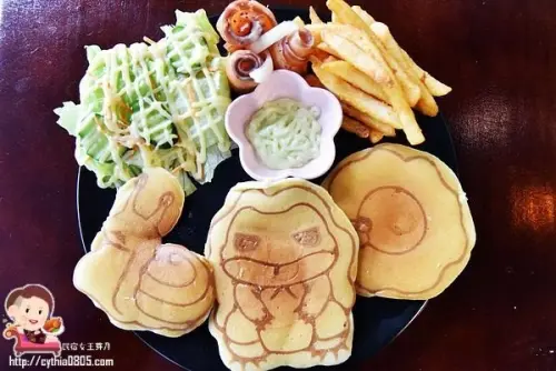 中壢也有可愛的旅行青蛙鬆餅，還有花牆拍照上傳IG，來搶優惠方案吧!