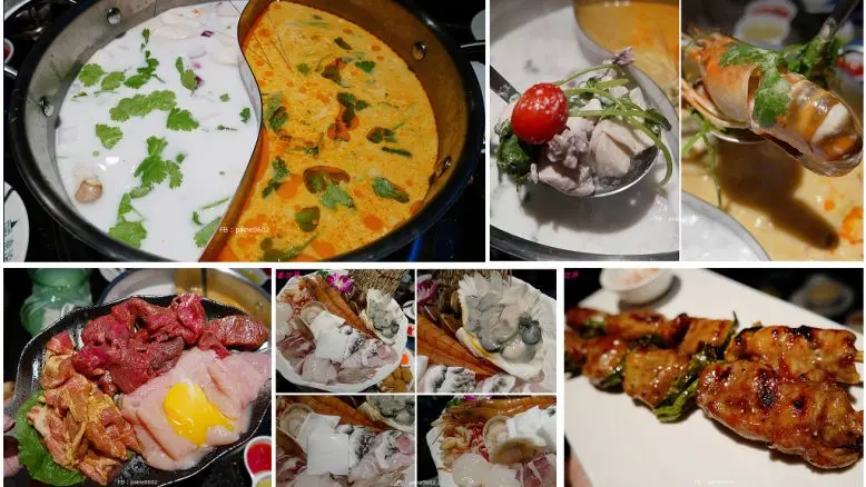 泰滾泰式火鍋.超讚冬蔭功泰式酸辣湯鍋.叢林搖滾風裝潢還有高樓夜景美美的