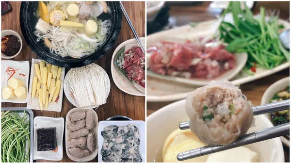 圓圓家愛吃貨-<新北金山>金山福緣小火鍋，新鮮甘甜大骨湯，美味食材超好吃，到金山圓圓媽必吃美食之一