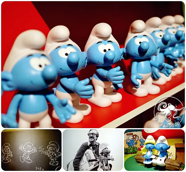 中正紀念堂【藍色小精靈/愛在17特展】人物與蘑菇村經典重現，Were all Smurfs世界巡迴台灣站