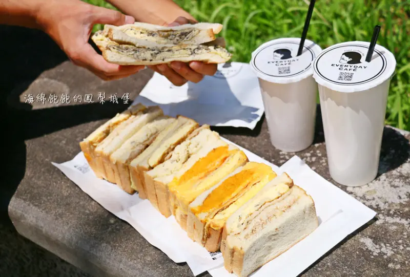 EVERYDAY CAFE 中和永安店｜肉蛋吐司鮮奶茶咖啡專門店，外送美食，菜單價位(捷運永安市場站)