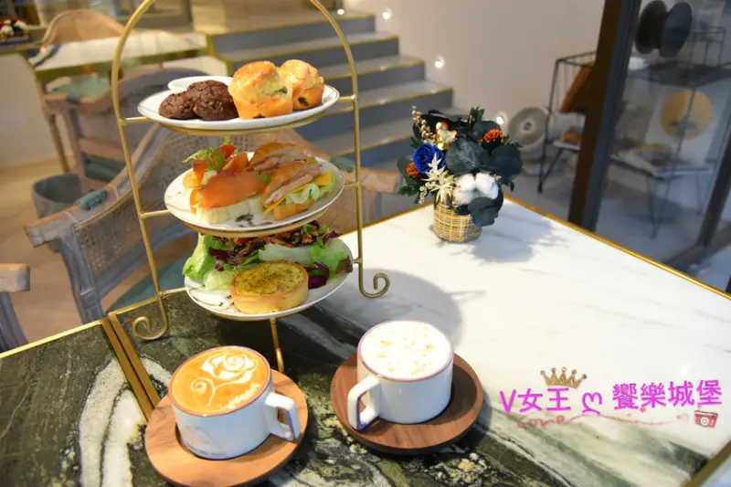 【台北松山早午餐下午茶】捷運南京三民站 Chubby Bird County ~ 給自己一杯咖啡、一杯花茶的時光 感受愜意、浪漫的歐洲氛圍，放慢腳步來店裡感受一下每個角落的獨特設計。。。