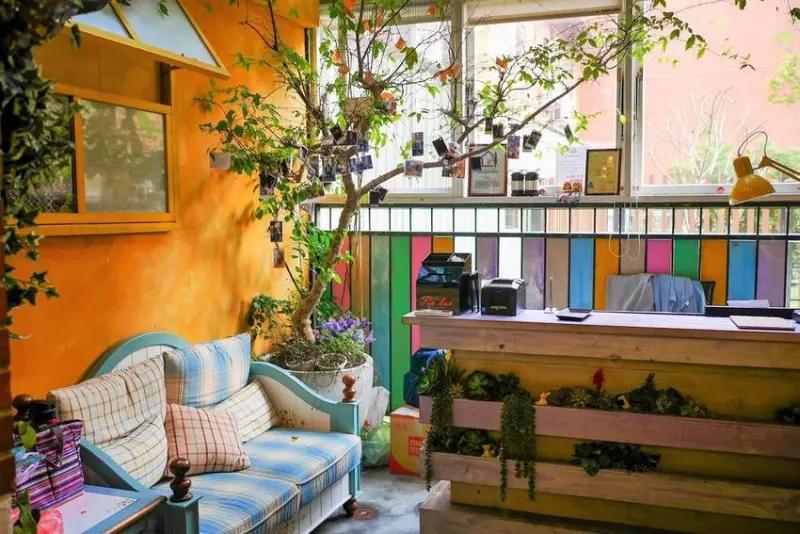 【台北迪化街 | 咖啡廳】老城街區中的祕密花園❀D.G. Café