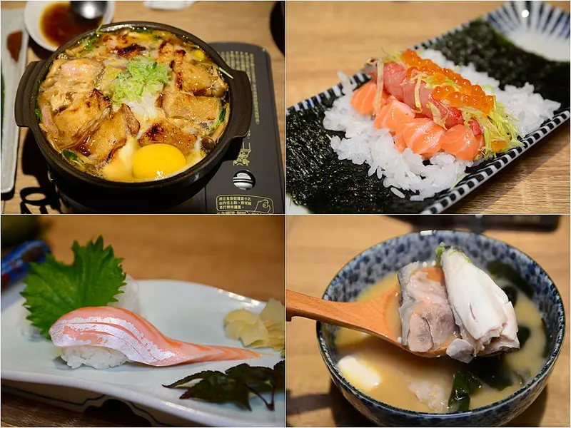 【台中西屯｜美食】新開幕日本料理，新鮮漁貨，魚頭味噌湯CP值高，每天限量鮭魚大腹超滿足，地雞陶板燒超飽足。一貫手作壽司