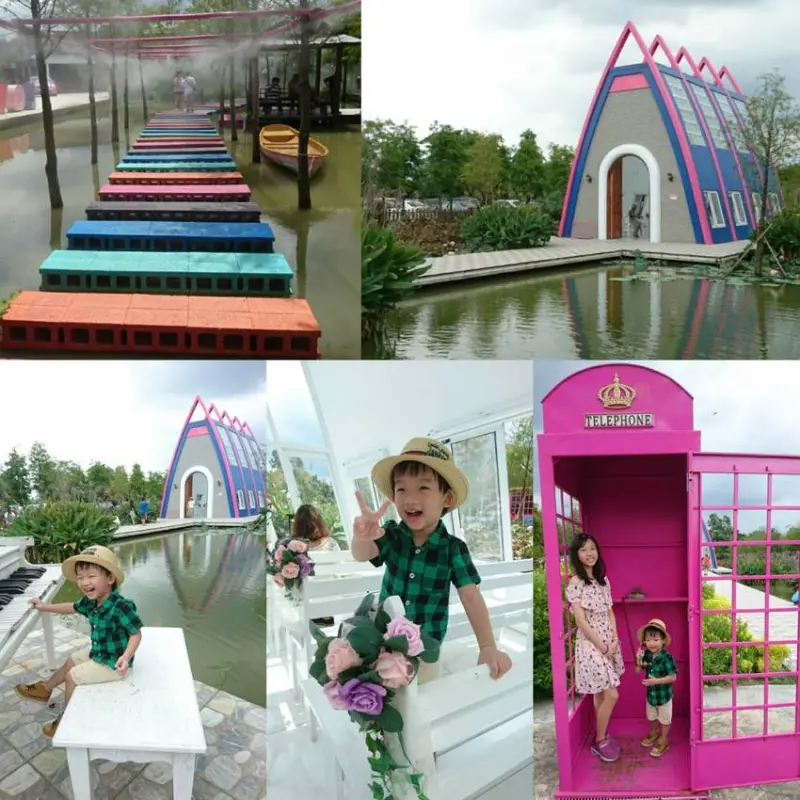 雲林古坑~珍粉紅城堡 水漾森林敎堂~繽紛彩虹步道~超夢幻超浪漫~好拍到嫑嫑的~婚紗拍照打卡的好地方~              