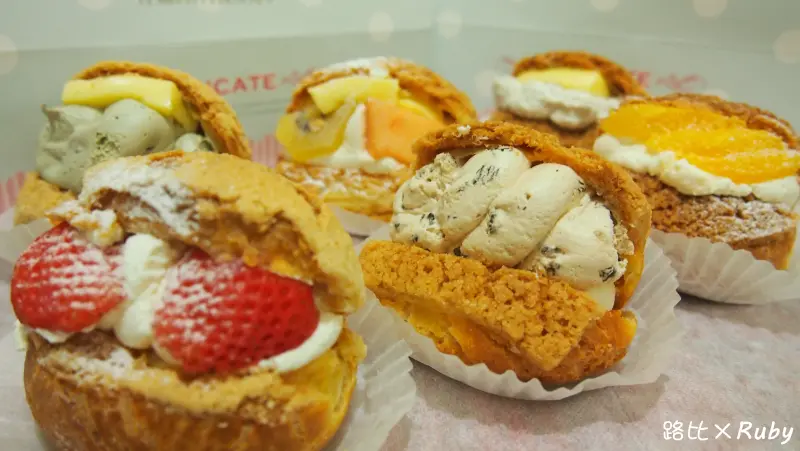 【台北市中山區 / 甜點 / 泡芙】諾緯手工鮮奶泡芙 CP值爆錶~超平價不推不行啊~~泡芙界潛力之星