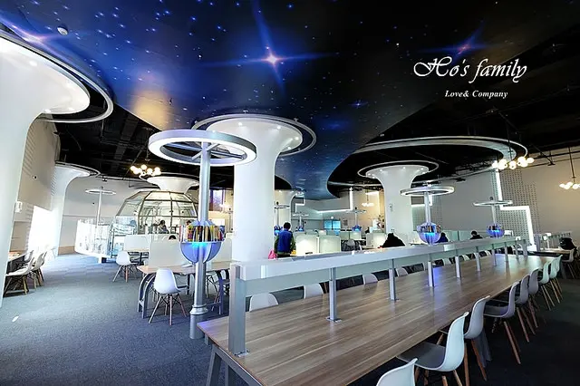 IG打卡新亮點！銀河、玻璃屋，浪漫星空圖書館全新啟用～林口東勢閱覽室