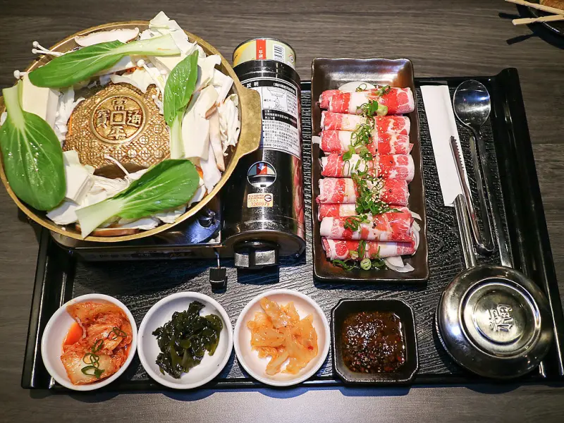 【高雄火鍋】集客人間茶館 三多店。韓式銅盤烤肉X日式壽喜燒