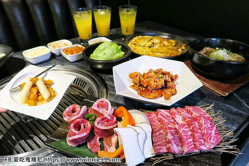 中科米平方廣場【拉拉廚房韓式料理】韓國主廚引進正統韓式口味,燒肉,鍋物,韓式炸雞,石鍋拌飯,泡菜鍋等通通都有