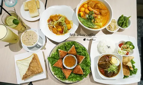 【食記．大安區】MB white coffee 南洋料理 - 拉薩湯麵/月亮蝦餅/咖哩魚旦 ღ東區216巷美食．捷運忠孝敦化站ღ