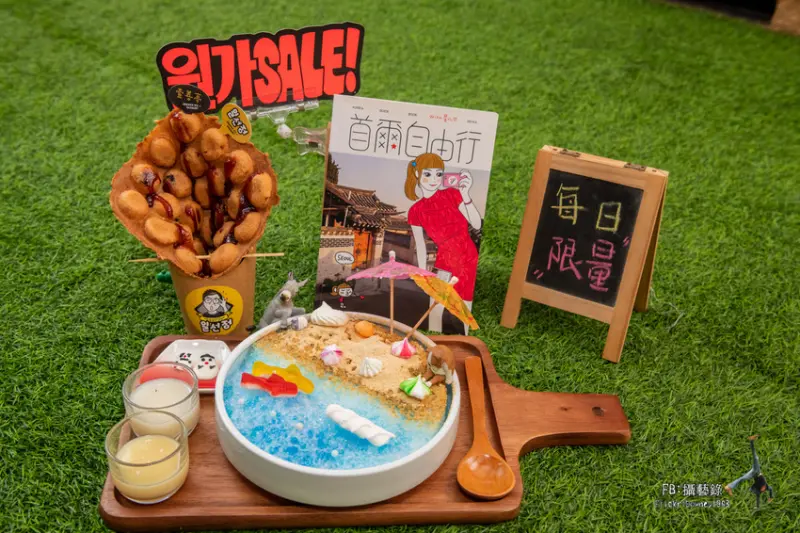 壹善亭｜台中人氣網美冰店～超吸睛＆韓味食足的浮誇甜品，怎麼拍都好美呀！！