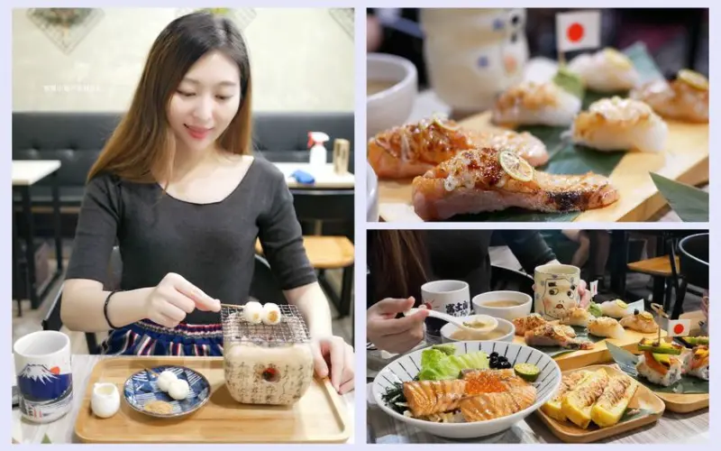 【台中美食】拾飯日本料理，逢甲必吃平價丼飯，味噌湯可免費續湯，還有超可愛日式炭烤糰子！內文附詳細菜單介紹。 @熊寶小榆の旅遊日記