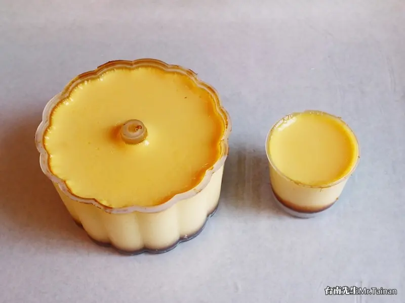 台南手工布丁／超大布丁週六日限定／限量供應只賣20顆／無招牌69年老店／隱身傳統市場旁／晚來保證買不到