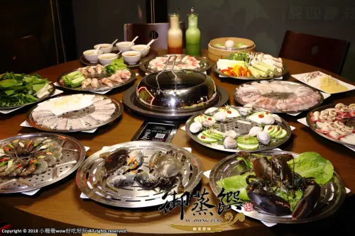 【食。桃園】御蒸饌蒸氣陶鍋餐廳〜高溫蒸汽烹調，蒸的好鮮！活體水產尚青ㄟ攏底加啦！