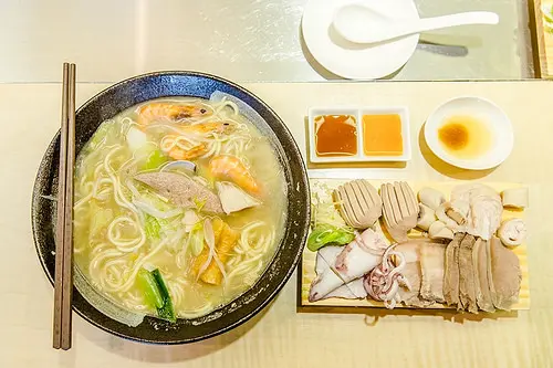 【台北捷運美食】【行天宮站美食】MY味-台味日作的華麗什錦麵、黑白切