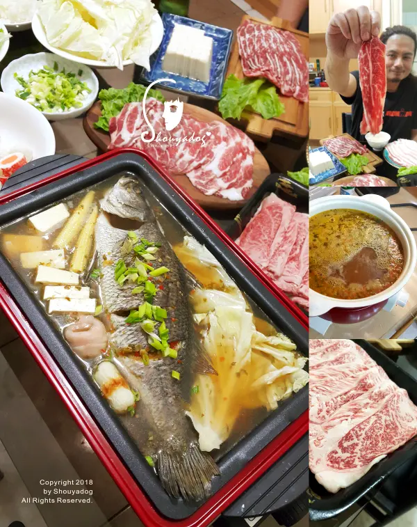 【冷凍肉品】魚火鍋家庭版 日本A5宮崎和牛X美國Prime級牛小排X伊比利豬 買肉找我