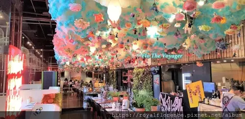 [食記] 台北大直內湖 棧 FML Cafe 花樣拿鐵 菜單 夢幻雲朵熱帶叢林 情人節大餐 披薩 燉飯 義大利麵 平價餐廳 美麗新廣場 美麗華