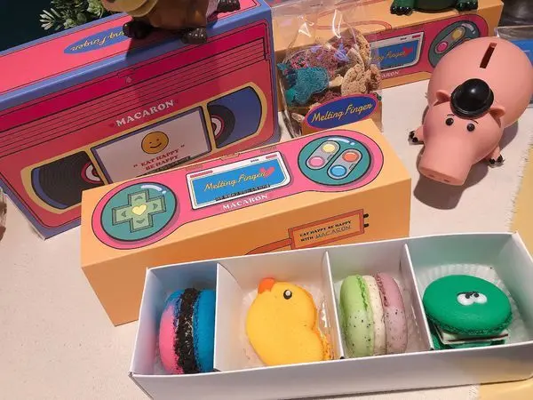 捷運科技大樓站✿Meltingfinger 舔舔手馬卡龍✿ 韓國姊弟研發的韓式馬卡龍~甜而不膩又好萌呀!!