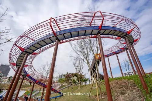 2019桃園最新50公尺溜【風禾公園】免費喔！