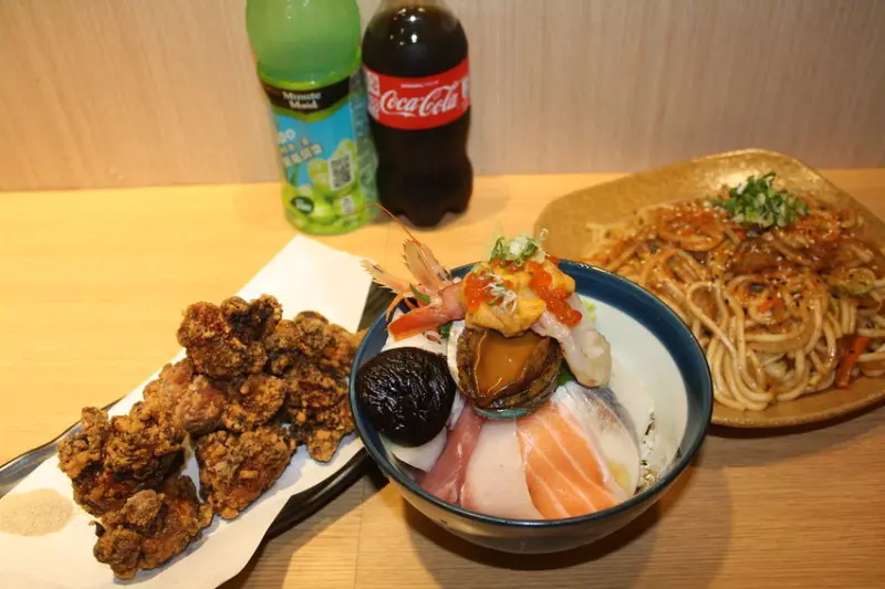 【新北美食】元月食堂 - CP值超高的平價海鮮丼飯,日式料理的品質+台式料理的價格 @東吃東吃到處吃