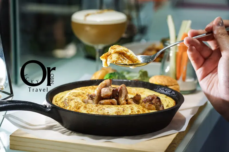 捷運士林│手刀快衝！目前還不用大排長龍，飽滿蓬鬆舒芙蕾、第一次的法式手法歐姆蛋，飲品不馬虎無酒精層次感飲品│黑 犬 Black Doggy - 歐奇羅賓的攝影漫步