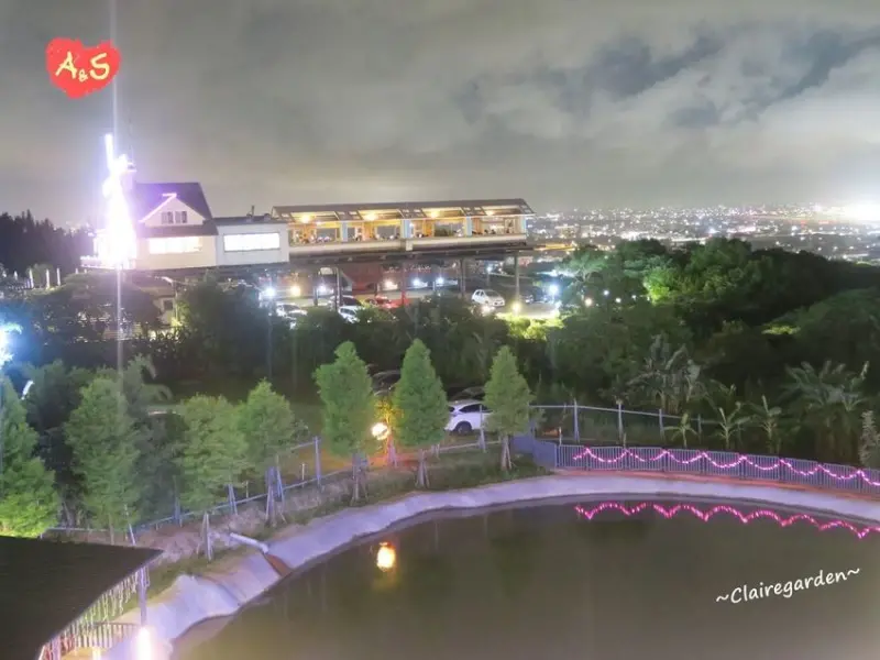 [南崁菜鳥覓食記]古山星辰景觀咖啡~蘆竹區觀夜景拍網美照