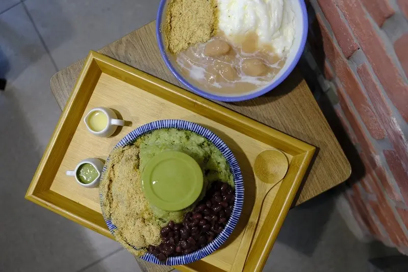 【台北｜西門站】來呷甜甜品＿香醇濃郁的牛奶雪花冰＿淡淡蜂蜜味的綿密芋頭塊百吃不膩