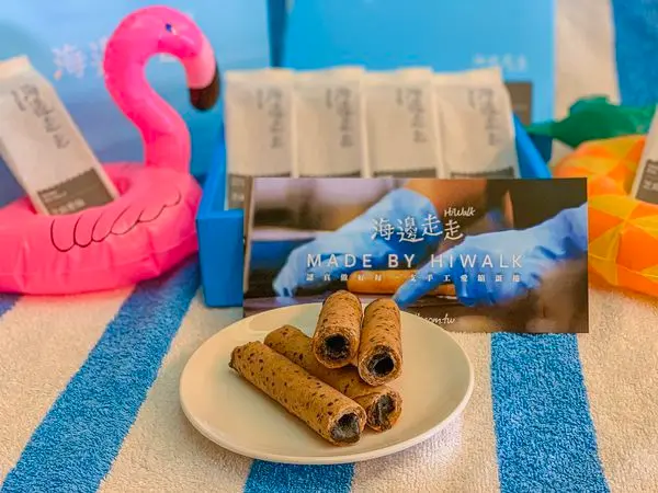 北部好吃點心推薦！出國節慶下午茶伴手禮，海邊走走特色花生芝麻爆餡蛋捲