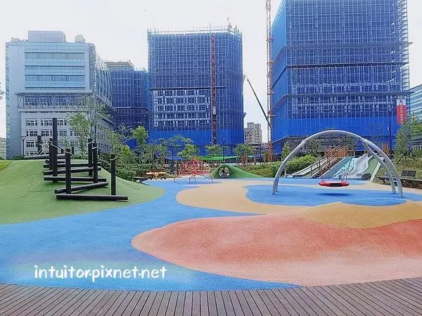 【台北】內湖大港墘公園冒險之丘/沙坑/共融遊戲場/台北捷運親子景點/捷運港墘站親子景點