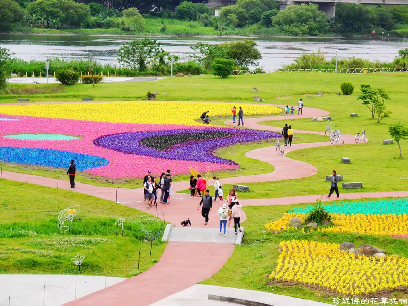 【新北-板橋區】蝴蝶公園風車地景（江翠礫間河岸公園）