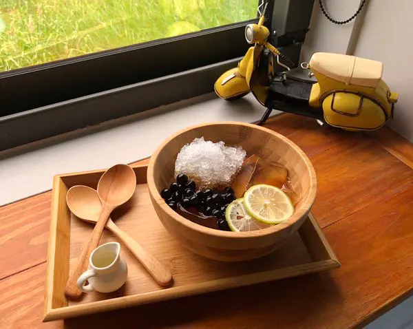 ◐台南北區 · 冰品◑ 小井玉｜ 台南花園夜市對面～天然手洗愛玉搭上檸檬汁清涼解膩