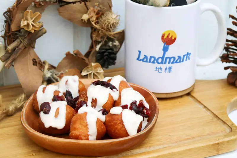 【台南午茶】Landmark 地標 希臘甜甜圈。小鮮肉老闆 手作散步甜食