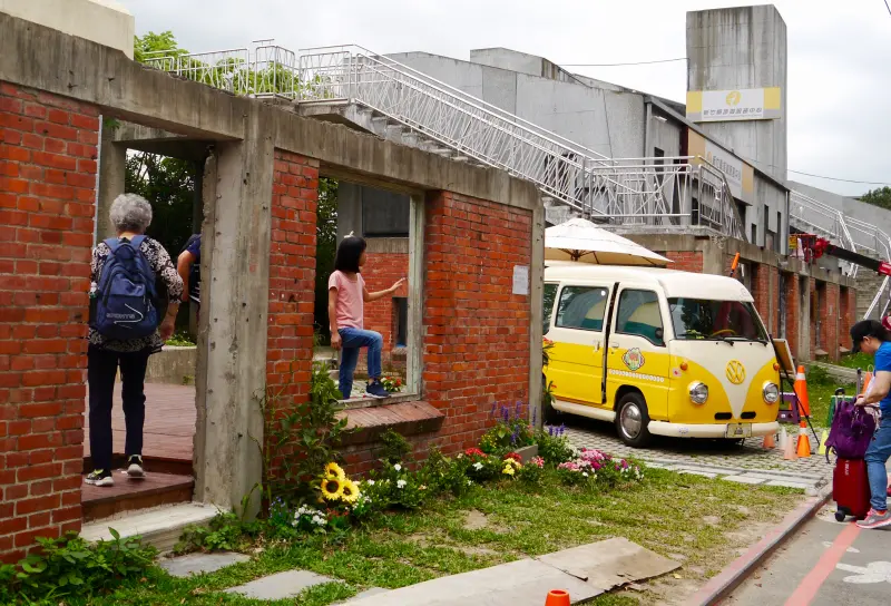 「竹東文創藝術村」：853泰雅農市集、Musasu姆莎樹創意坊、頭前溪河濱公園（兼賞桐花開、波斯菊花海）