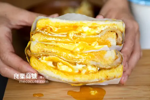 新開幕～良粟商號 炭燒朝食午膳，炭燒肉蛋吐司、蛋餅