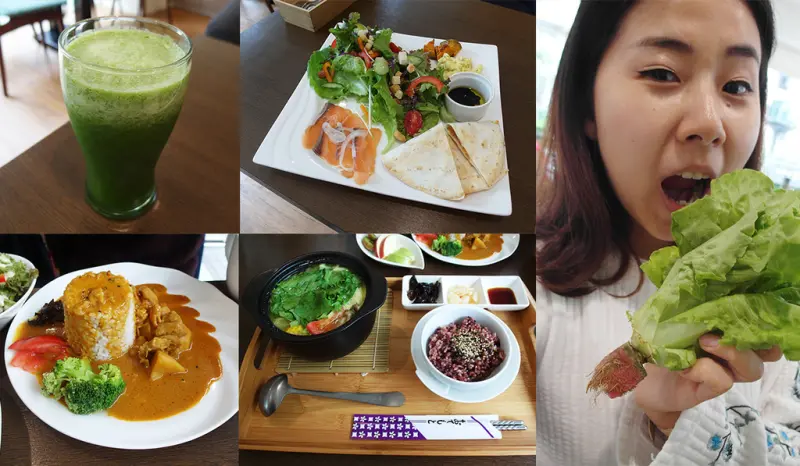 【板橋美食】綠的空間 水耕蔬食 輕食薄餅 簡餐咖哩飯 火鍋系列 甜點 水果 比利時虹吸壺 咖啡