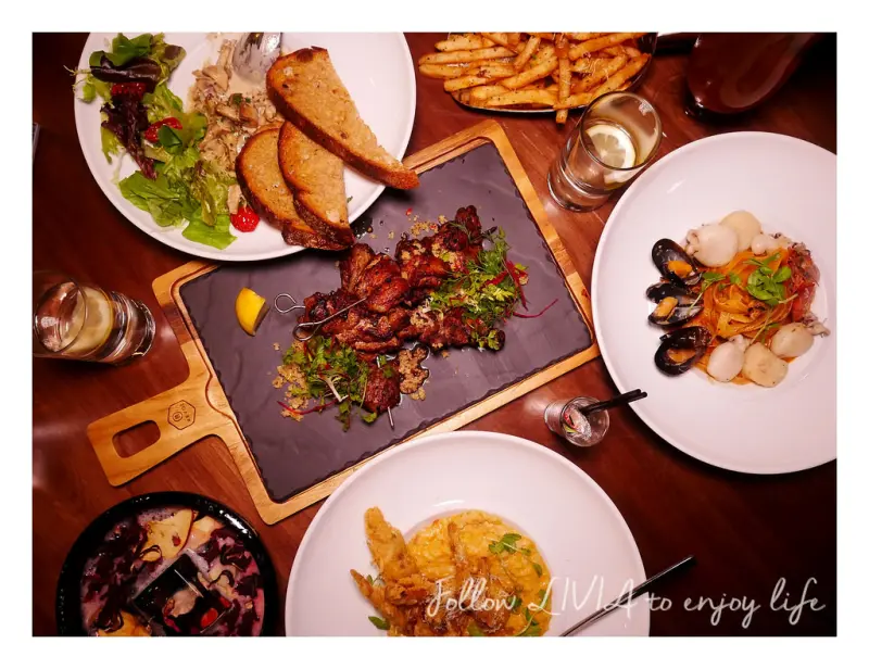 美食餐廳║餐酒館推薦 台北內湖區 捷運港墘站 Lazy Point Restaurant & Bar  小酌美酒！品嚐美食！享受好氣氛！❤跟著Livia享受人生❤