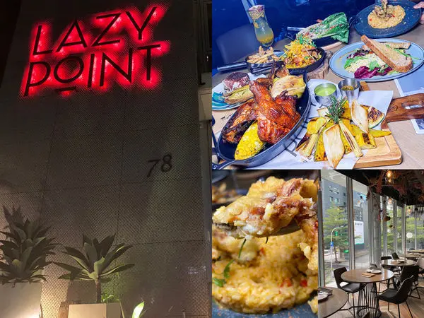 (台北港墘站)LAZY POINT restaurant & bar 內湖區美食咖啡廳餐酒館推薦 約會餐廳 頂樓高空酒吧特色調酒 包場慶生求婚場地推薦