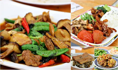 【台中‧東區】鼎高段素食館‧在地人超推薦，素食也有快炒店 